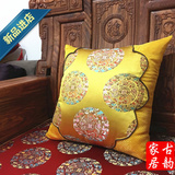 包邮仿古中式红木沙发抱枕靠枕靠背腰枕套布艺床头靠垫可拆洗定制