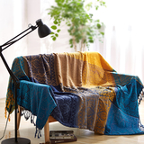 东南亚风情地毯 现代家居多人沙发巾 民族飘窗挂毯 床单毛毯 促销