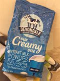 澳洲进口德运Devondale高钙全脂牛奶粉中老年成人学生孕妇奶粉1kg