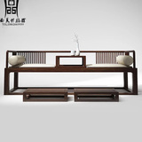 新中式沙发现代简约沙发中式实木客厅样板房沙发中式会所家具