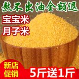 黄小米2015新米农家自产杂粮小米东北特产月子米粗粮小黄米3斤