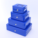 收纳铁盒存钱罐带锁长方形素色收纳铁盒子包装储物客厅书房装饰盒
