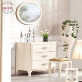 现代简约梳妆台卧室小户型 化妆桌妆镜组合时尚创意梳妆凳白色