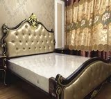欧式床实木床1.8米双人床美式新古典床现代简约真皮床卧室公主床