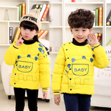 新款儿童羽绒服内胆男童女童中小童韩版短款轻薄保暖宝宝卡通外套
