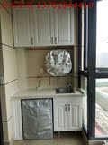 上海地区阳台柜定制 阳台柜衣柜定做 洗衣机柜子 经典柜族 可团购