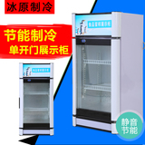 单门冰吧玻璃家用冷藏节能小冰箱 食品留样柜留样展示柜冷藏柜
