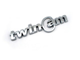 汽车3D立体车标 Twinam字母标贴 电镀英文字标 个性改装 大众尾贴
