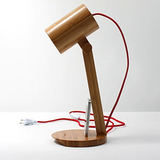 北欧现代创意个性实木艺写字台灯书桌阅读台灯书房儿童房卧室灯具