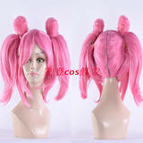 美少女战士-小小兔 Chibi Usa 粉色分体式 造型假发