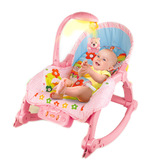 宝宝摇椅多功能轻便折叠震动摇椅婴儿bibi椅电动声控安抚躺椅摇椅