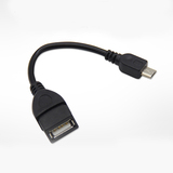 平板电脑OTG转接线 micro USB V8转USB母头 OTG数据线手机U盘线