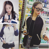 2016春季外套女学生韩版潮学院风情侣棒球服男女款夹克衫百搭上衣