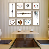 客厅装饰画现代简约抽象壁画沙发背景墙壁画玄关餐厅卧室组合挂画
