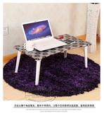 思安朗床上用笔记本电脑桌子可折叠宿舍神器造型小书桌子简约70长