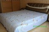 夏季凉感床单 竹纤维加厚粗布床单240*250厘米竹纤维凉席2件包邮
