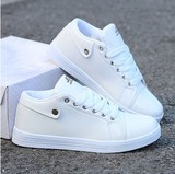 夏季小白色板鞋日常休闲鞋韩版内增高鞋7CM透气男鞋男士运动鞋子