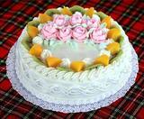 33上海红宝石蛋糕店生日 鲜奶水果蛋糕上海配送
