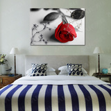 卧室画床头挂画房间壁画客厅墙上装饰画室内背景墙画温馨花卉玫瑰