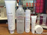 香港专柜 FRESH玫瑰润泽舒缓凝霜保湿啫喱面霜/大豆洁面/水套装