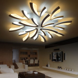 客厅灯现代简约LED圆形V字大气吸顶灯异形餐厅创意温馨卧室灯具