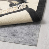 6温馨宜家IKEA艾尔文平织地毯纯羊毛材质手工编织羊毛地垫大地毯