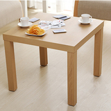 简约现代小户型 北欧正方形茶几小方桌 创意客厅沙发边几角几
