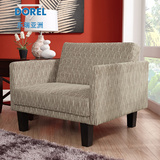 DOREL乐瑞亚洲 折叠沙发床多功能欧式单人实木沙发床懒人折叠布艺