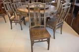 古典实木客厅餐椅红木明式简约组合家具鸡翅木餐桌椅组合套装特价