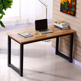 简约现代钢木电脑桌家用台式桌简易快餐桌书桌餐桌办公桌会议桌