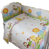 新生儿床护栏宝宝围栏床边挡板防护栏婴儿童床栏纯棉可拆洗床围
