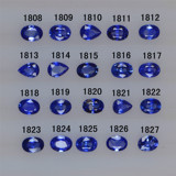 纯天然 斯里兰卡 蓝宝石 椭圆形7x5毫米 国家证书 580元/克拉