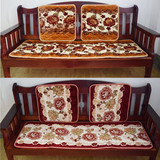 老式沙发坐垫红木木头沙发垫三人位皮沙发垫113组合防滑沙发坐垫