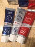 韩国正品爱茉莉麦迪安86牙膏去牙垢美白除异味预防牙龈炎