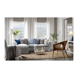IKEA宜家代购 爱克托 双人沙发和贵妃椅 多色 布艺沙发组合 拐角