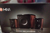 全新正品Hivi/惠威M50W电脑音箱M50W木质2.1多媒体低音炮有源音响