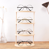 高档实木眼镜展示架墨镜太阳镜专业展柜装饰陈列摆放眼镜架子