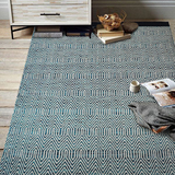 印度进口手工100%羊毛地毯简约客厅地毯挂毯