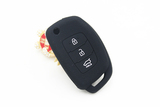 现代 新ix35 智能3键折叠3键汽车钥匙包硅胶套