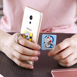 卡通不锈钢手机支架指环粘贴式卡扣式通用创意懒人桌面可重复使用