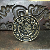 西藏新模板 超高硬度青铜 九宫八卦牌  比利马铜更好 限量