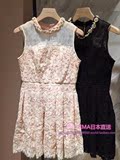 6折EMA日本代购 Lily brown 5月新款 刺绣花朵连衣裙LWFO162816