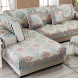 高档简约现代亚麻沙发垫真皮欧式布艺宽边坐垫定制客厅沙发套罩巾