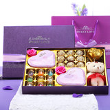 巧克力礼盒装心形创意费列罗德芙玫瑰花情人节生日礼物送女友女生