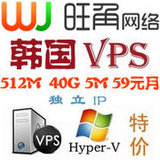 新IP韩国VPS香港VPS服务器租用独立IP固态高速云服务器免备机国外