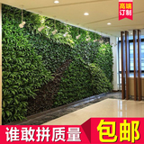 一平米 仿真绿植背景墙塑料草坪绿色米兰装饰假草皮尤加利植物墙
