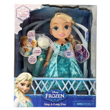 冰雪奇缘爱莎公主唱歌娃娃 正品迪士尼玩具女孩公主儿童生日礼物