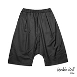 正品Rookie Bell RBL垮裤 跨裤 西装面哈伦短裤ro风七分裤 男女款