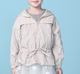 米奇丁当2016新款春装女童风衣外套儿童中大童中长款风衣外套