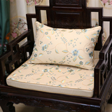新款中式圈椅罗汉床垫新古典红木实木沙发坐垫椅垫海绵加厚可定做
